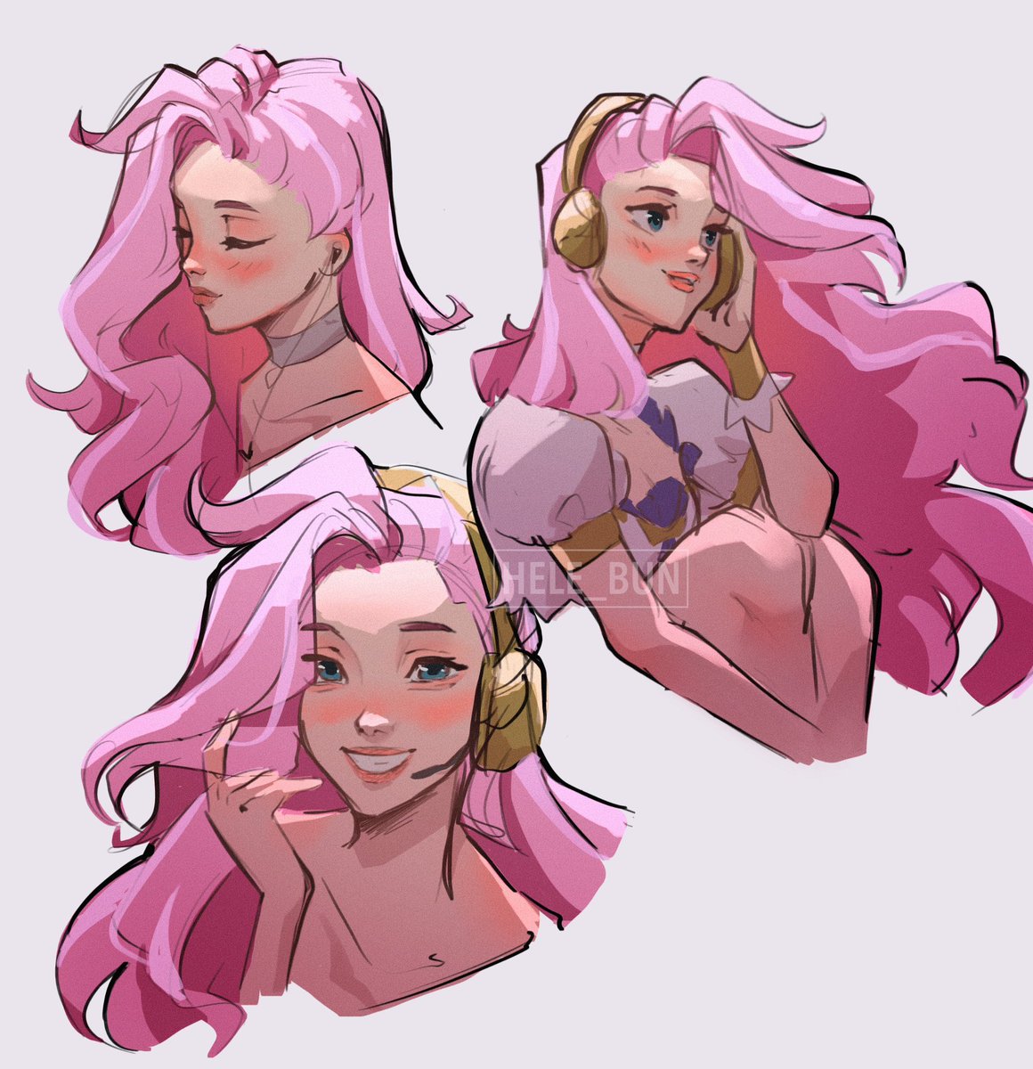 Of course it’s not unexpected news but anyway... Sera drawing in process 💅
Just realized that I have not done proper drawings of her with the base design 😳 always obsessed with her skins but she is already perfect…

Btw this is the first illustration I have ever done of Sera.