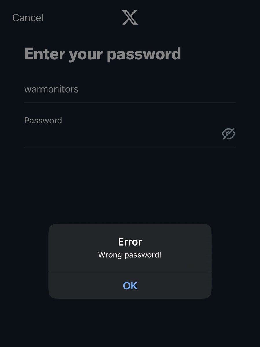 WarMoniors's tweet photo. SHARE THIS AS MUCH AS YOU CAN

I have 2FA enabled, I tried contacting Twitter support but they ignored. 

Spam this everywhere you can, @Support  

@X https://t.co/MGrOEGXo3N