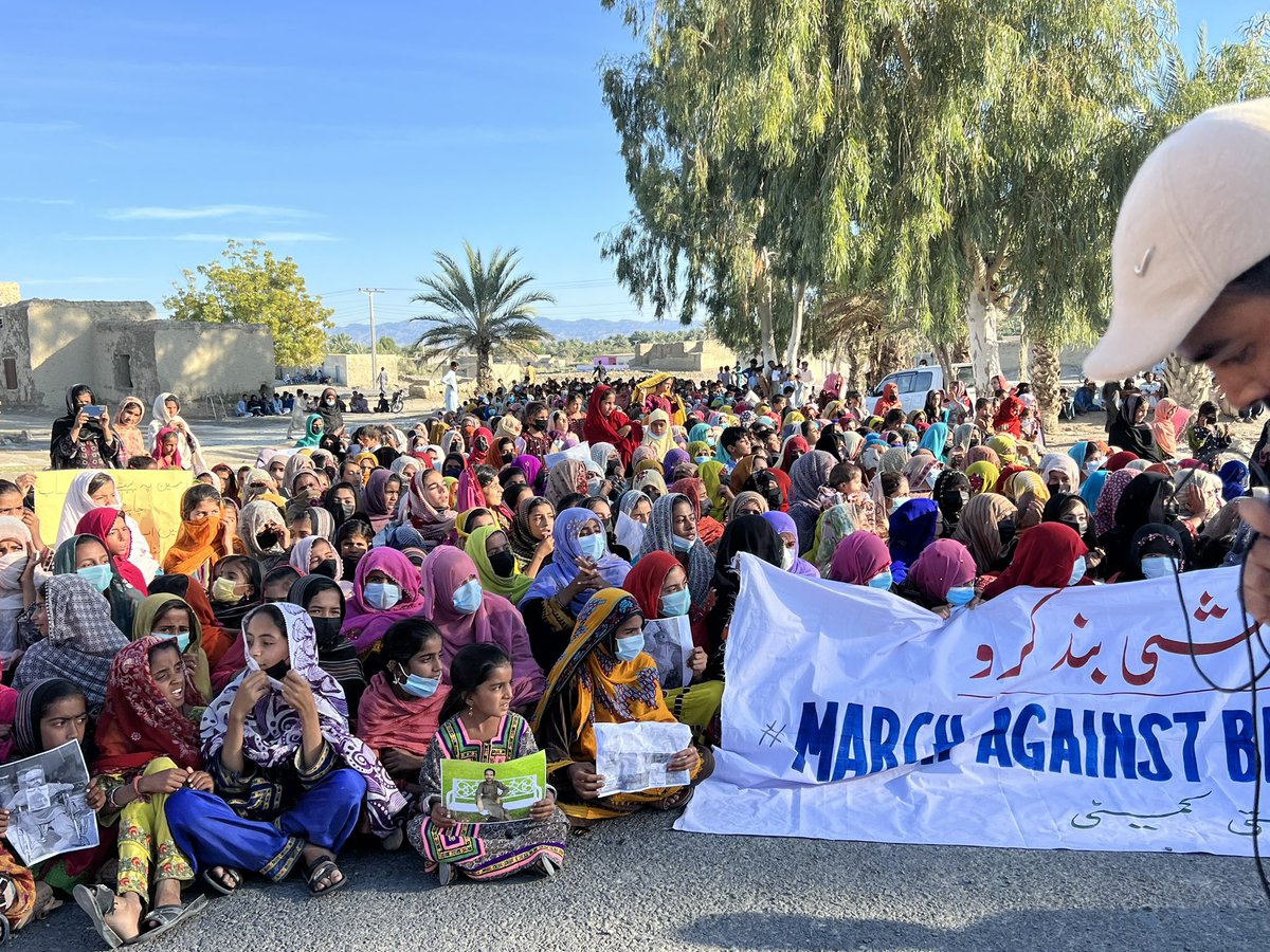 balochjaffo's tweet photo. Today Hoshap Rally
#MarchaagainstBalochGenocide 
#ReleaseAllBalochMissingPersons https://t.co/LsBUZpJod5
