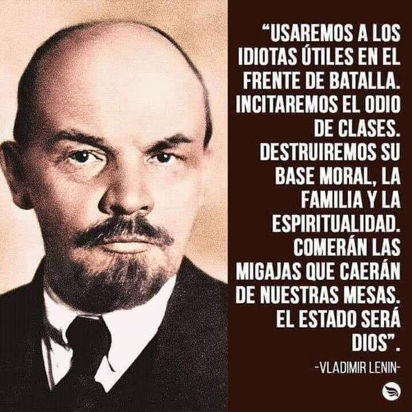 Lo dijo Lenin, el comunismo, en cualquier de sus versiones, solo produce pobres. Esa amenaza sucede en Venezuela, desde donde han salido miles de familias a inundar de mendigos las calles de LATAM. Los peruanos no debemos de elegir a esos hijos de perra como opción para gobernar