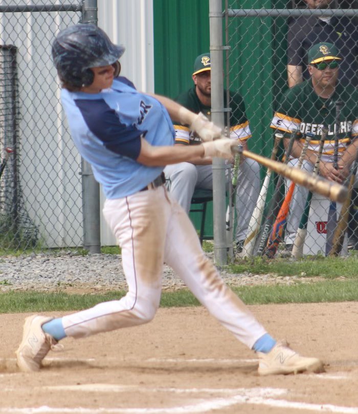 ryanbates417's tweet image. Section game at Deer Lakes - line drive to LC gap