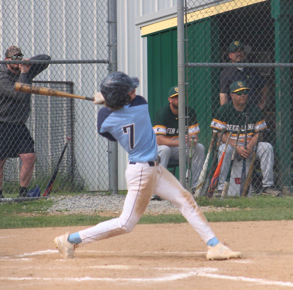 ryanbates417's tweet image. Section game at Deer Lakes - line drive to LC gap