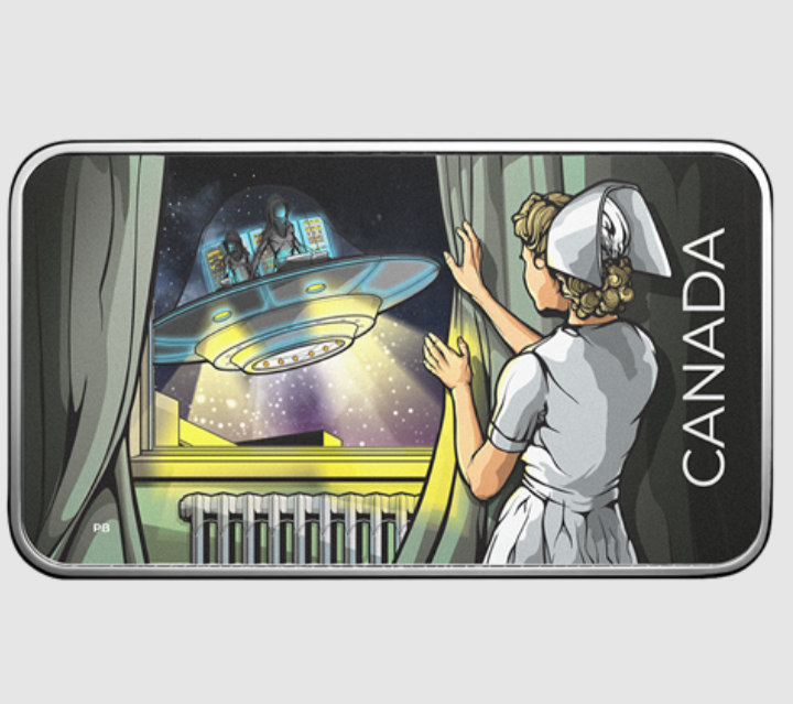 712Loubrown's tweet image. Ce matin on petit tour sur FB, une pub de la monnaie royale canadienne...checkez ça: piece d'argent commemorative de l'incident de Ducan #programationpredictive 🧐🤔 vous rappellez vous de la pièce avec la chauve-souris juste avant la plandémie? 🤔🧐