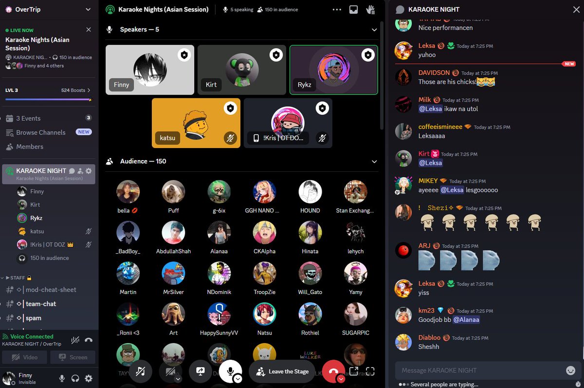 finnnyy's tweet image. Where were you when @PlayOverTrip had our karaoke event?