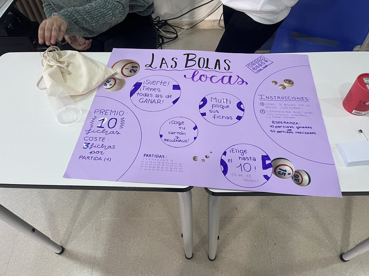 Bienvenidos y bienvenidas al casino Sacilis!!! Un espacio de ocio y diversión donde las Matemáticas nos demostrarán que la banca siempre gana…y q hasta sabe cuánto va a ganar!! Un gran trabajo del alumnado de cuarto para todo el centro. <a href="/edumcmates/">edumcmates</a> #Ludopatia #Matematicas #SdA