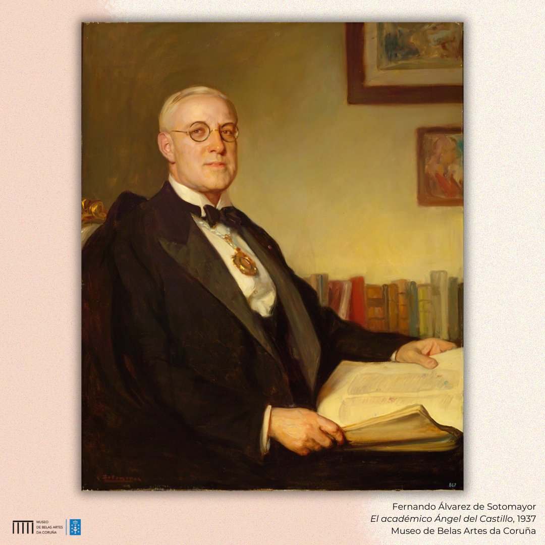 #TalDíacomaHoxe, un 24 de xaneiro de 1886 nacía o historiador e arqueólogo Ángel del Castillo López.

👉O coruñés foi o primeiro director do Museo de Belas Artes da Coruña, desde a súa inauguración como Museo Provincial en 1922 e ata o ano 1937.