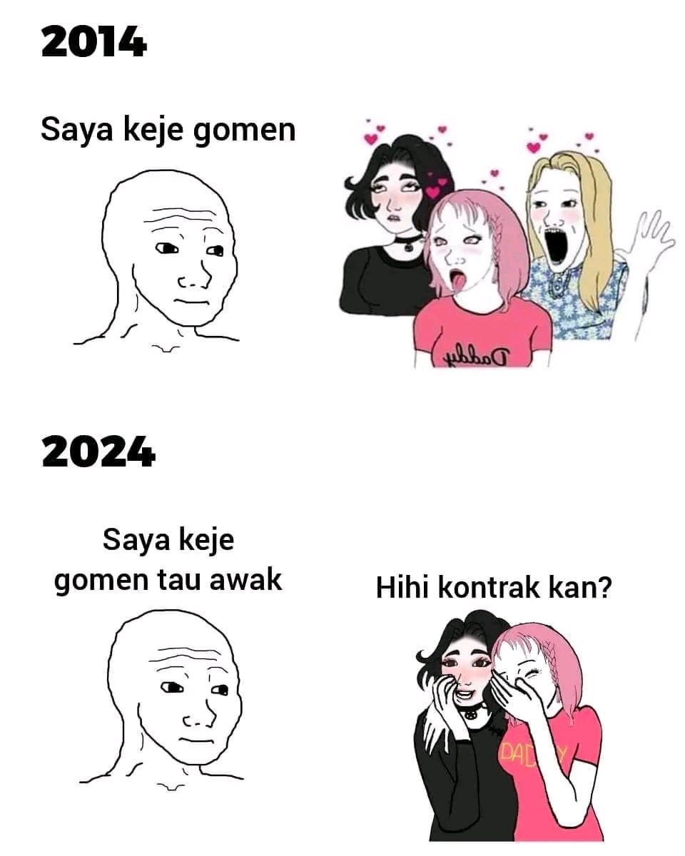 HKontrak's tweet photo. Found this somewhere. Credit to the person who create this.

But yeah.
Whats left to offer?
What else can we get by working in the gov sector?

No more permanent.
No more pension.
No benefit as the permanent officers.
But working hours, same.
Workload, increases. https://t.co/LfgrOGpOVN