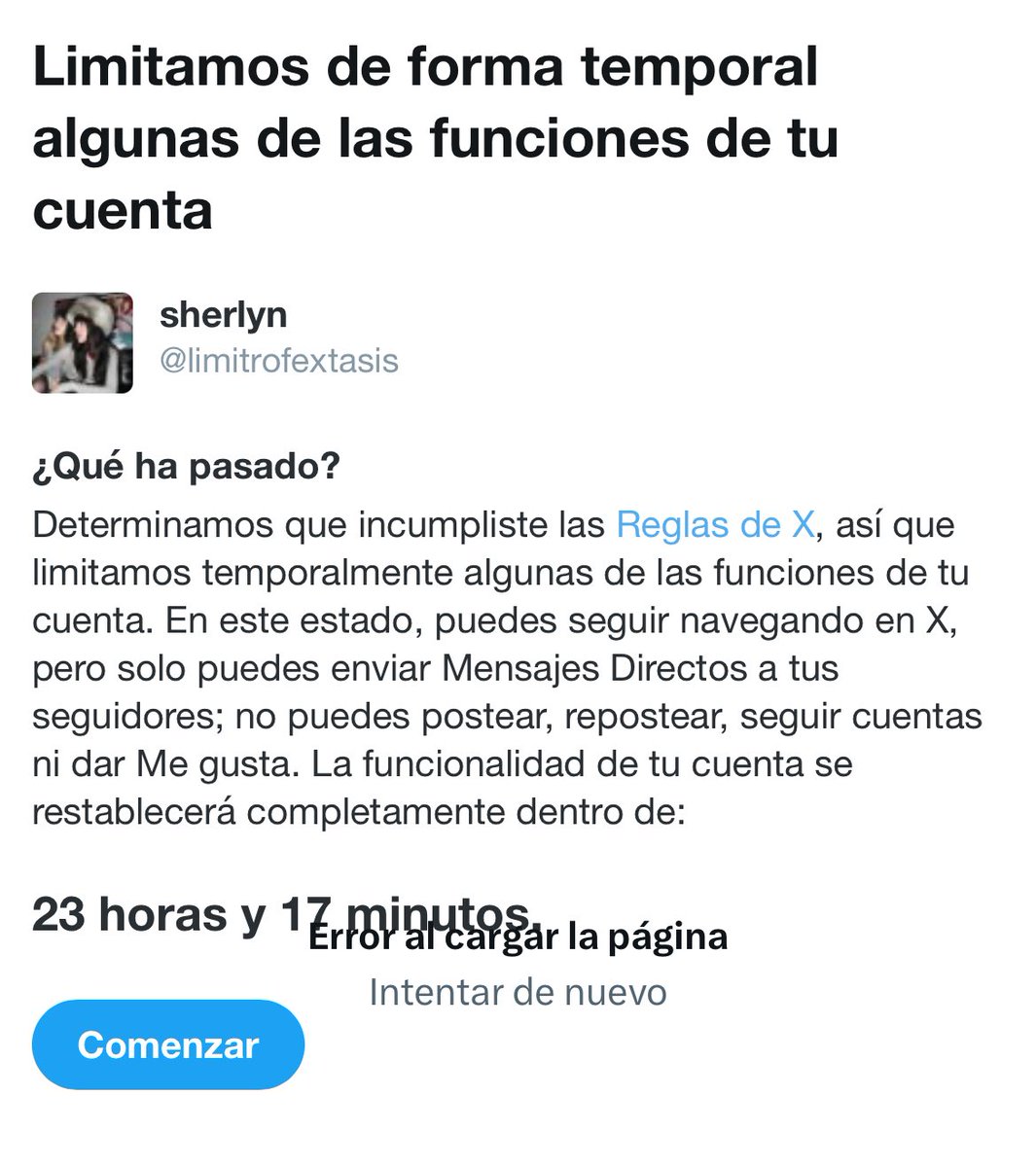 lithiumort's tweet image. MAÑANA ME QUITAN EL BLOQ