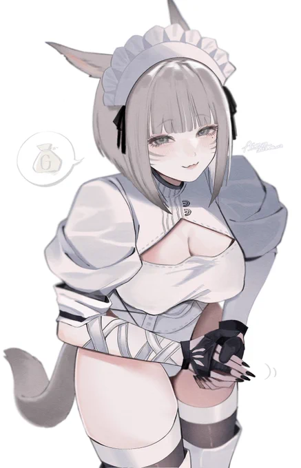 いつか描き直したい卑しミコッテ 今と全然絵柄違うじゃないですかヤダーーー!!!