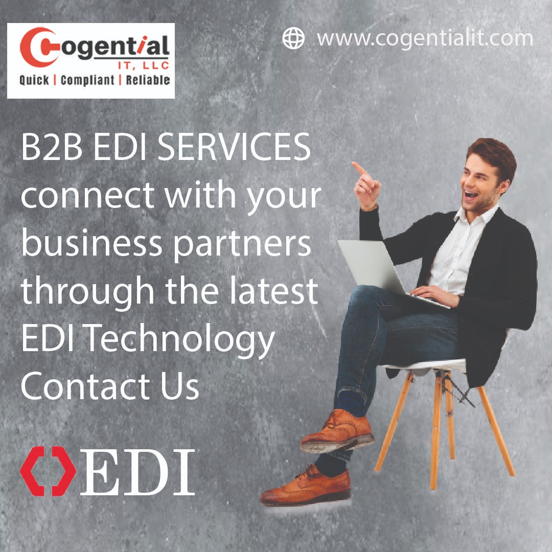 Contact: 1-307-699-6546
Visit: cogentialit.com

#BoostBusiness #B2BEfficiency #BoostWithB2B #EfficiencyExperts #B2BSuccess #BoostWithEDI #B2BProductivity #StreamlineOperations #EDIAdvantage #IncreaseEfficiency #BusinessSolutions #BoostingProductivity