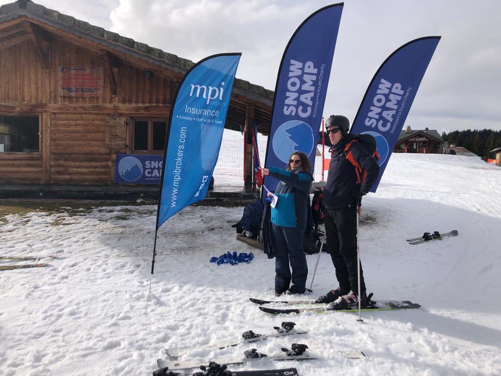 The MPI flag is out! We’re sponsoring The Interlivery Ski Champions in Morzine.

Todays agenda: The Snow Camp Charity Triathalon 

Time to get those ski boots on! 🎿 #skiing #RACING