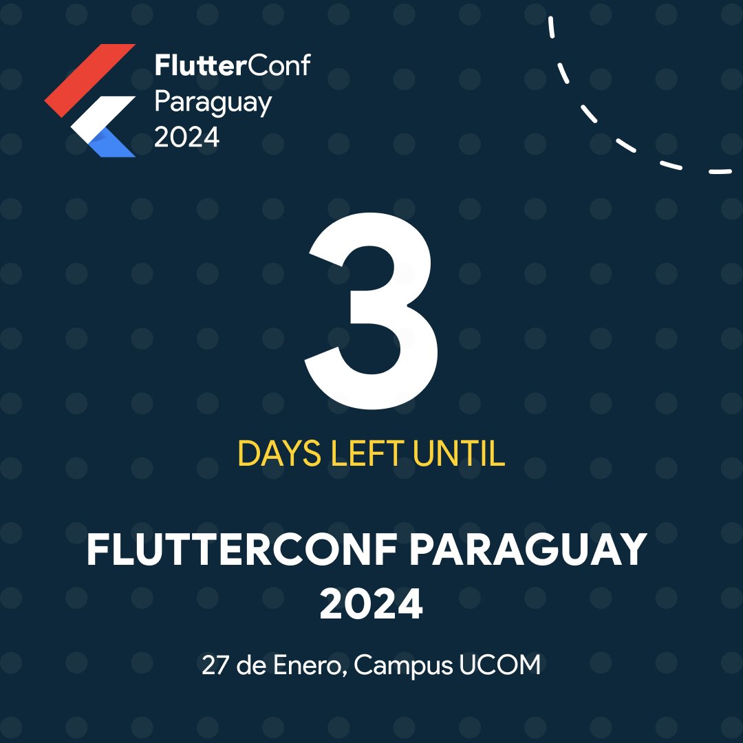 flutter_py's tweet image. ¡3 días y contando!  La #FlutterConfPY 2024 está a la vuelta de la esquina. 💻🌐 

¿Listo para un día lleno de conocimiento y networking en el universo Flutter? 

La trasmisión en vivo:
tinyurl.com/flutterconfpy-…

#FlutterCommunity #EventoTech #FlutterTalks