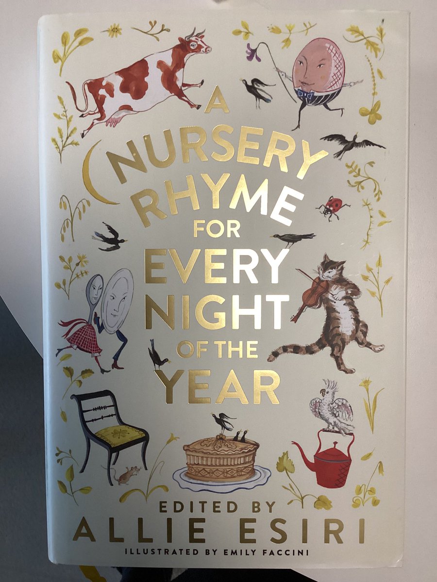 Nursery class are enjoying time every day to explore rhyming and poetry, using this lovely book 📖 📕 #poetry #timetoread #readingforpleasure