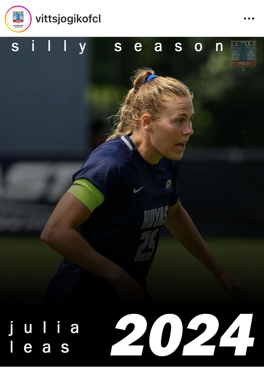 @vittsjogikofcl has signed☝️of the best ever! @julialeas is☝️of the most competitive, hardest working, talented, & driven players I have ever seen. She has the “it” factor. As incredible of a player she is, she’s an even better person! Leader defined. Wishing u the very best Juju