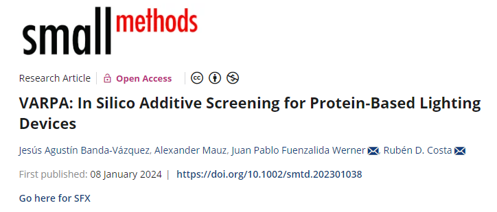 First paper of 2024 is out in Small Methods!
👉bfm.cs.tum.de/first-paper-of…
Learn more about VARPA: a quick computational way to predict the stabilization of fluorescent proteins in a excess of sugars.
