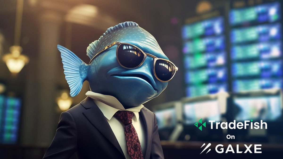 Ready to step up your crypto game?

Join us at our TradeFish <a href="/Galxe/">Galxe</a> campaign!  

Complete all the tasks, claim your reward, and secure that $FISH AirDrop &amp; NFT Mint🐟  

Join here👇 
galxe.com/89cmycxHBBMRjg…
