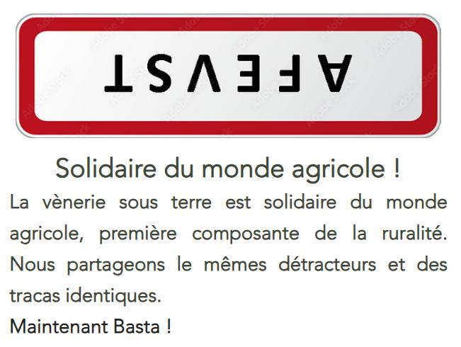 La vènerie sous terre est solidaire du monde agricole, première composante active de la ruralité. 
Nous sommes partenaires, nos détracteurs sont les mêmes, nos tracas sont identiques.
afevst.org
Impact du blaireau sur les activités agricoles
afevst.org/_files/ugd/37e…