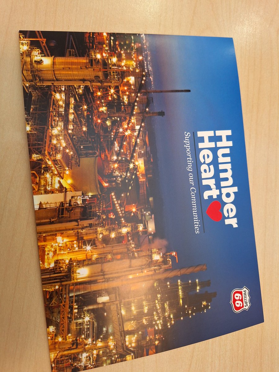 We collected £1000 from <a href="/Phillips66UK/">Phillips 66 UK</a> Humber Refinery today! This will do so much for the school, we can't thank you enough!! <a href="/grimoldbyschool/">Grimoldby Primary School</a> #community #charity