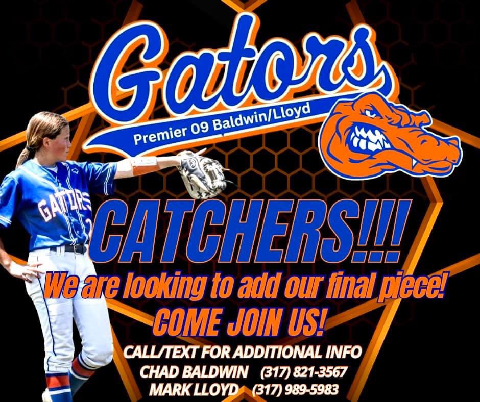 Looking to add a 2009 A level catcher. We will play a very competitive summer schedule with plenty of opportunity for collage exposure. We practice hard every Sunday, great group of girls that push each other and challenge one another. I love kids that want to WORK!!