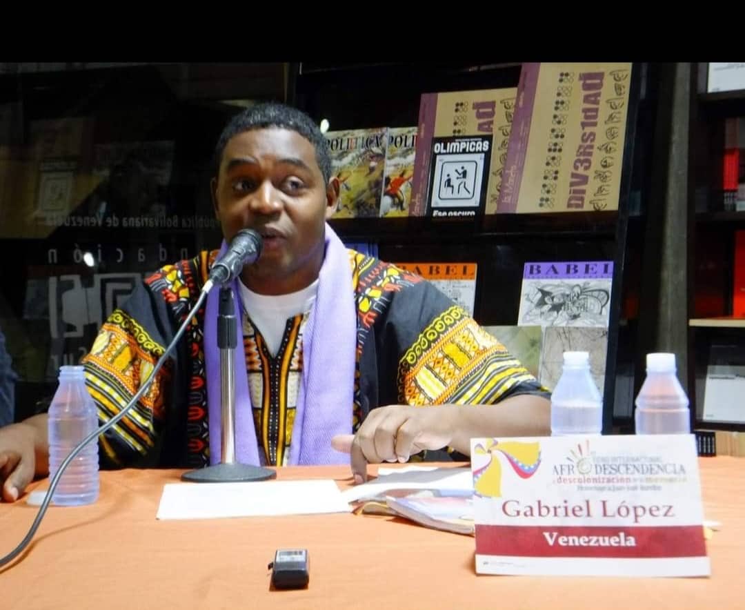 Gabriel López L, preclaro luchador social de la africanidad en Venezuela, alegre amigo, hacedor de sueños. Gracias por tus luchas. Que Miguel y Giomar te reciban Cimarrón de Yaracuy. QEPD .⁦<a href="/VillegasPoljak/">Ernesto Villegas Poljak</a>⁩ ⁦<a href="/MariaLeonaPSUV/">La Leona de Chávez ❤️</a>⁩