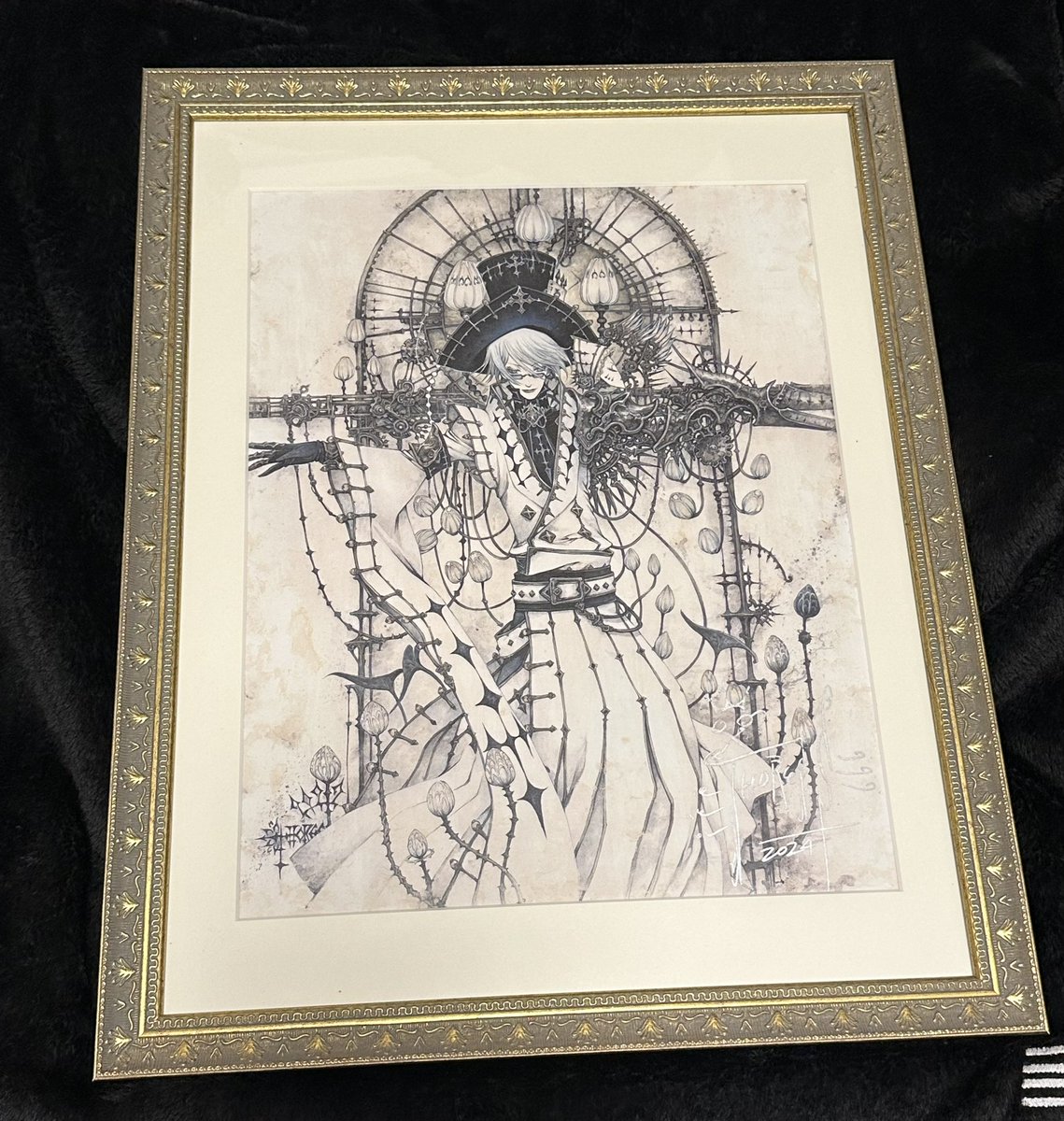brhr1710's tweet photo. THORES柴本先生(@thoresiva)の巡回展でお迎えさせて頂いていた複製原画が届きましたー!!!!!!!!
美しい……版画に続きずっと見ていられる………… https://t.co/X6xTya8i4u