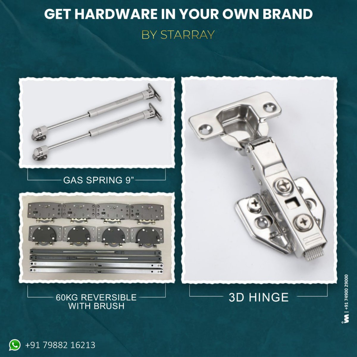 ibais_hardware's tweet photo. Plain & OEM Available
Slim Tandem Box, Hydraulic Hinges, Kitchen Hardware & Much More
For enquiry via WhatsApp click:
https://t.co/5tb1oAVf59
Contact: +91 79882 16213
#autohinges #autohingesmanufacturer #autohingesfitting #gasspring #hardwareproduct
.
@ibais_hardware https://t.co/F3V0poN12M