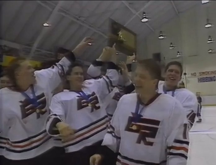 WCCO had a good thing going in the old days… Check out this classic from the 1990 State Runner-up Grand Rapids Hockey Team.  
#TraditionOfExcellence 

drive.google.com/file/d/1fmFMPp…