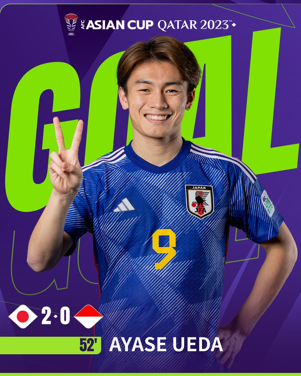 ⚽️ GOAL | 🇯🇵 Japan 2️⃣-0️⃣ Indonesia 🇮🇩 😎 It's that man