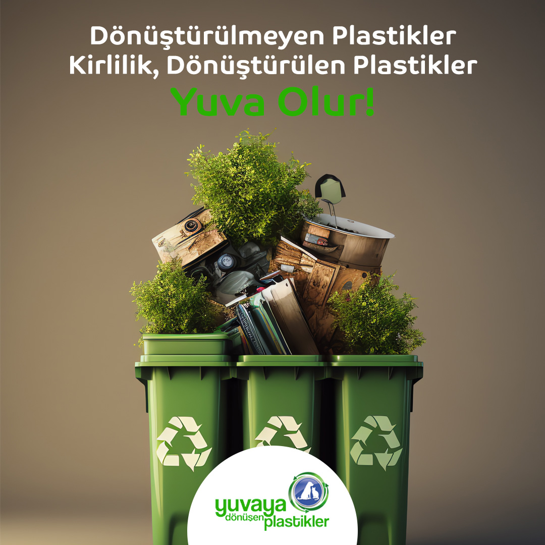 Dönüştürülmeyen plastikler kirlilik, dönüştürülen plastikler Yuva olur! #yuvayadönüşenplastikler #geridönüşüm #plastikyuva #plastik #plastic #sıfıratık #zerowaste #recyle #ecofriendly #greenliving #doğa #nature #sustainable #sürdürülebilirlik #sustainableliving #environment