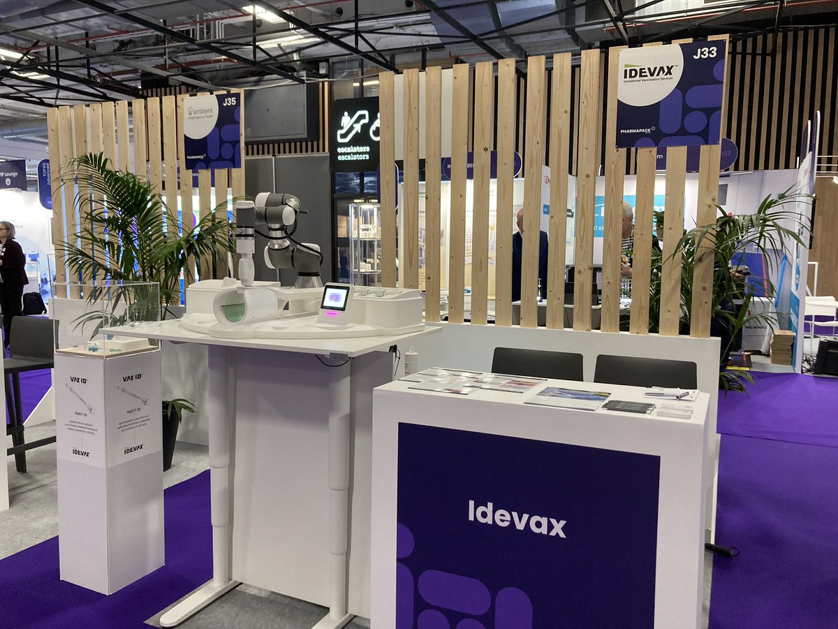 Ready for #pharmapack2024 representing @Idevax1 
Check out Booth J33 in the Start-Up zone to learn all about our skin drug delivery solutions!