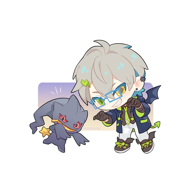 Comm for @/Lens_banana!!
