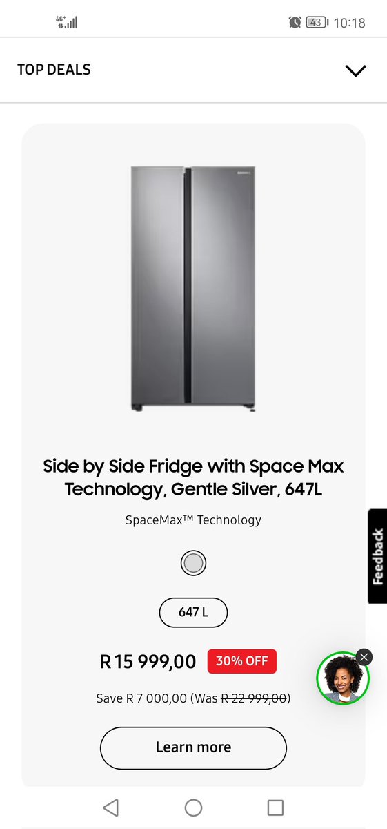 BesterJanine1's tweet photo. @947 @SamsungSA Fridge, will help keep the kids luch and snacks and have space to keep my wine cold... #SamsungBlueTagSale #947 #BlueTagSale https://t.co/NudRRWlXO1