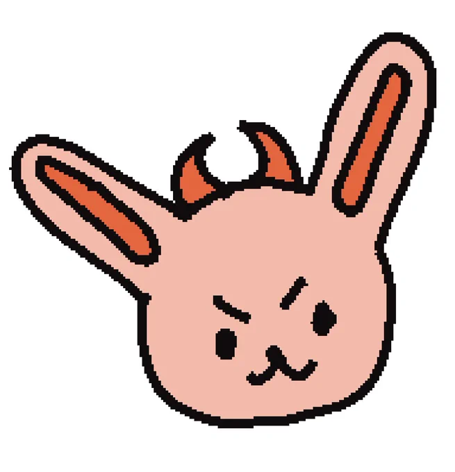 angel and devil bunnies as requested hehe