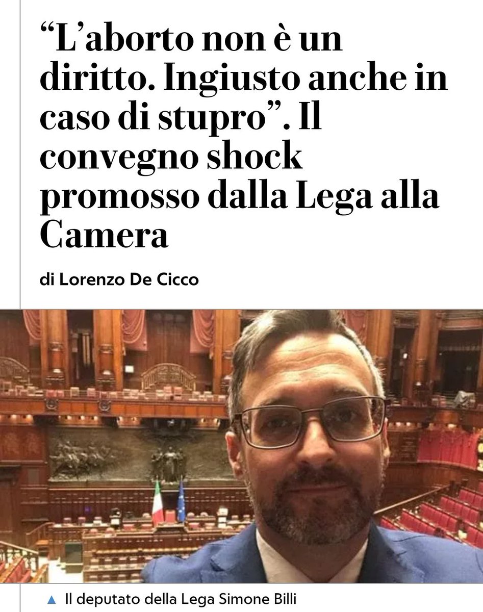 Papeethinaikos's tweet photo. "Le donne prima di un rapporto sessuale dovrebbero prendete coscienza dei possibili esiti".
Dopo aver finito di disquisire sui meridionali che votano Lega, vogliamo iniziare a parlare anche delle donne che votano questi trogloditi?
#24gennaio #Lega #SimoneBilli https://t.co/NyxL9VVrU9