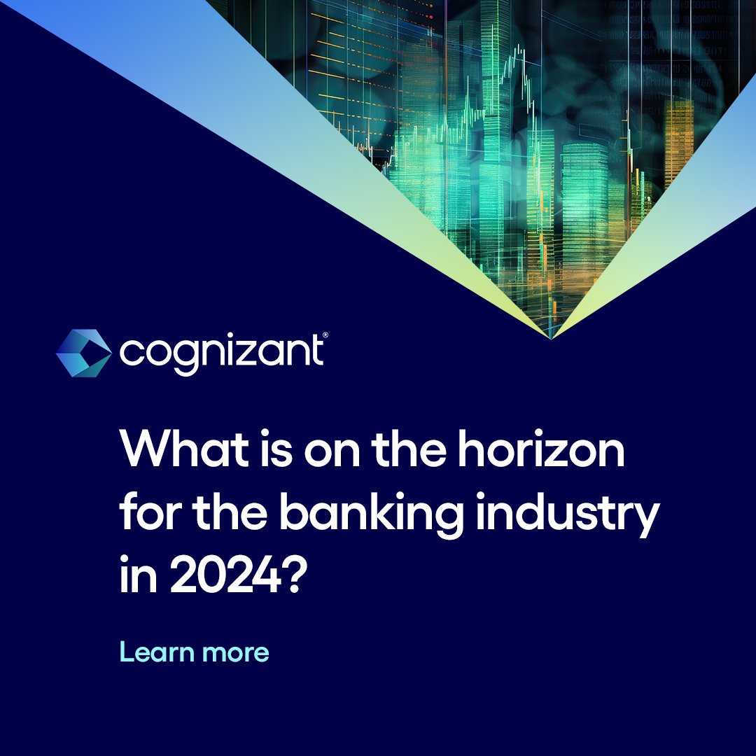 What has the Banking industry got in store for 2024? Find out: cognizant.com/uk/en/insights…  cogniz.at/490tRiG