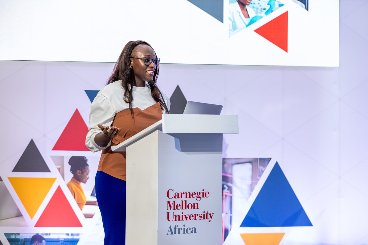 Carnegie Mellon University Africa (@cmu_africa) on Twitter photo 'Entrepreneurship encompasses a wide range of roles, from starting a company to supporting entrepreneurs through finance or policy. Now is the time to develop these skills and make an impact.'
Maria Mayanja 
Program Manager, Entrepreneurship
CMU-Africa
#CIS2024 'Entrepreneurship encompasses a wide range of roles, from starting a company to supporting entrepreneurs through finance or policy. Now is the time to develop these skills and make an impact.'
Maria Mayanja 
Program Manager, Entrepreneurship
CMU-Africa
#CIS2024