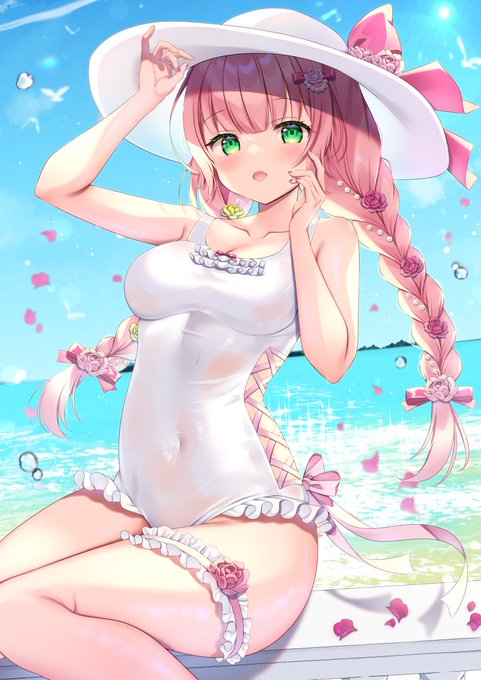 ぴちぴち白スクかおるのさん♡  #何だっていい過去作品を掲載するチャンスだ