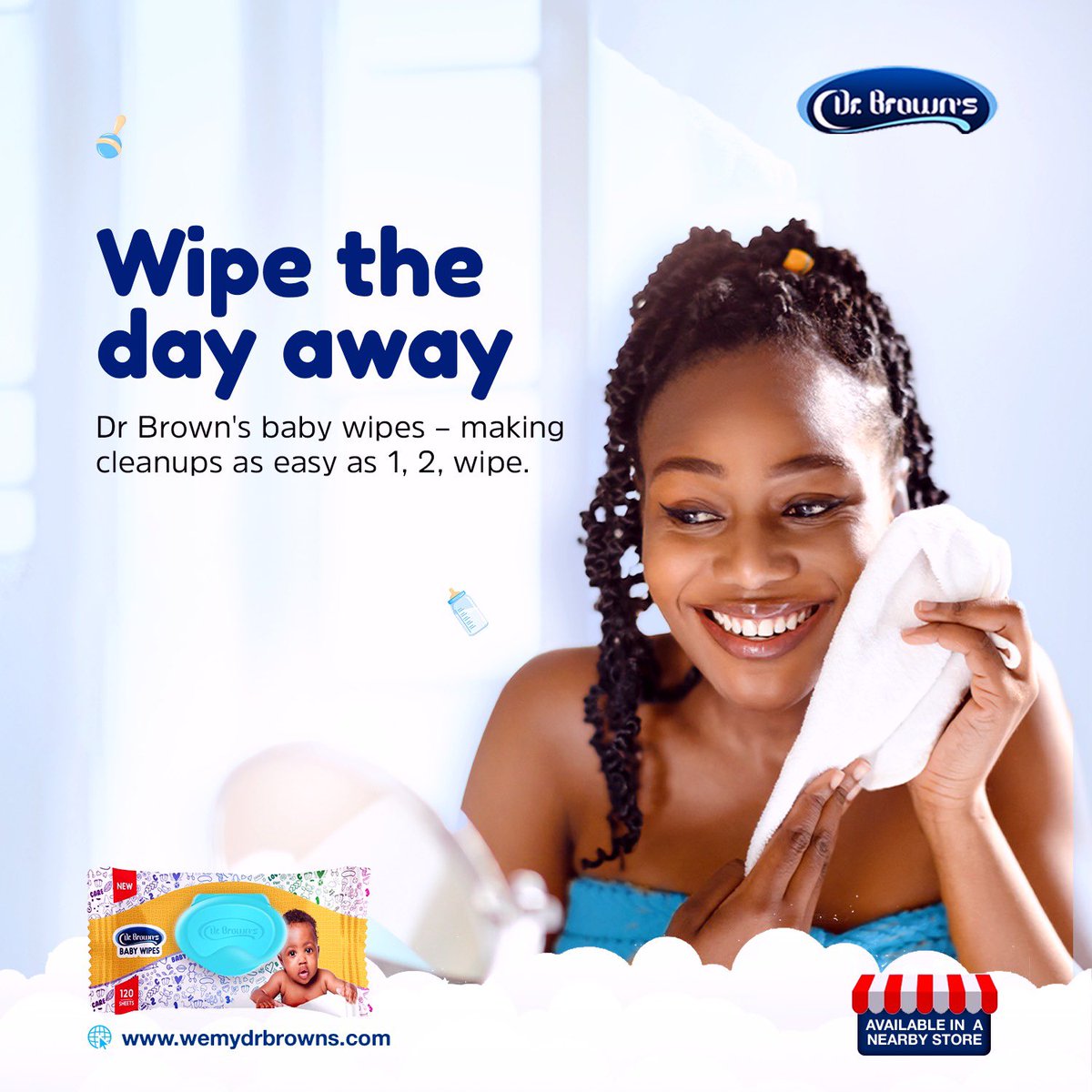drbrownscares's tweet image. Wipe the day away with Dr brown’s baby wipes.

DrBrown's baby wipes keeping the adventure clean and the smiles big. 🌟👪

#DrBrownsAdventure #ParentingWins #everydayuse #drbrownsbabydiaper #diaper #babydiaper