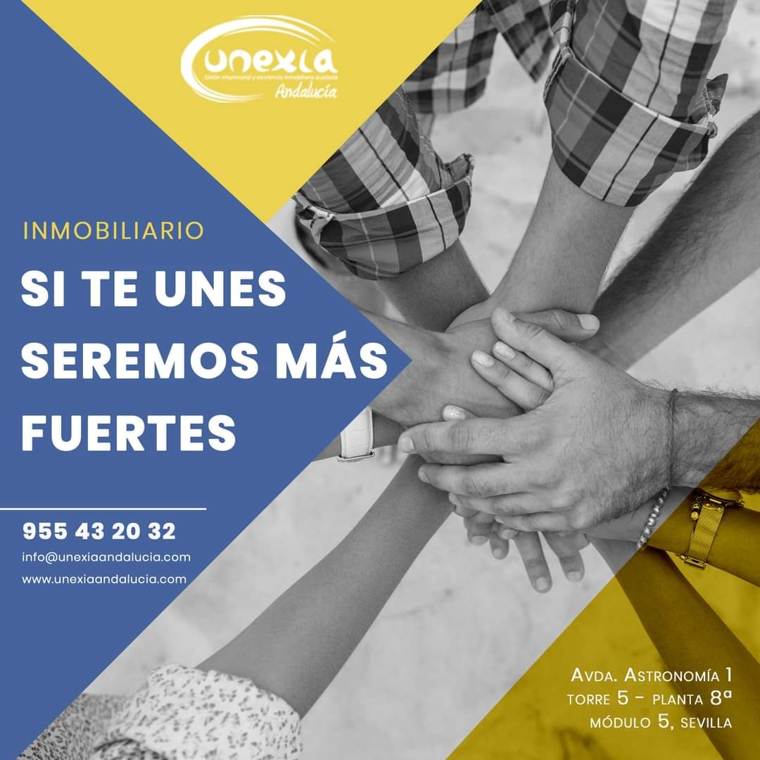 Nuestro objetivo es #profesionalizarelSectorInmobiliario y aglutinar a los empresarios del #SectorInmobiliario con #actitudinmobiliaria. ¡Asóciate! 😊 Pide más información llamando al 955 432 032 o escríbenos a info@unexiaandalucia.com