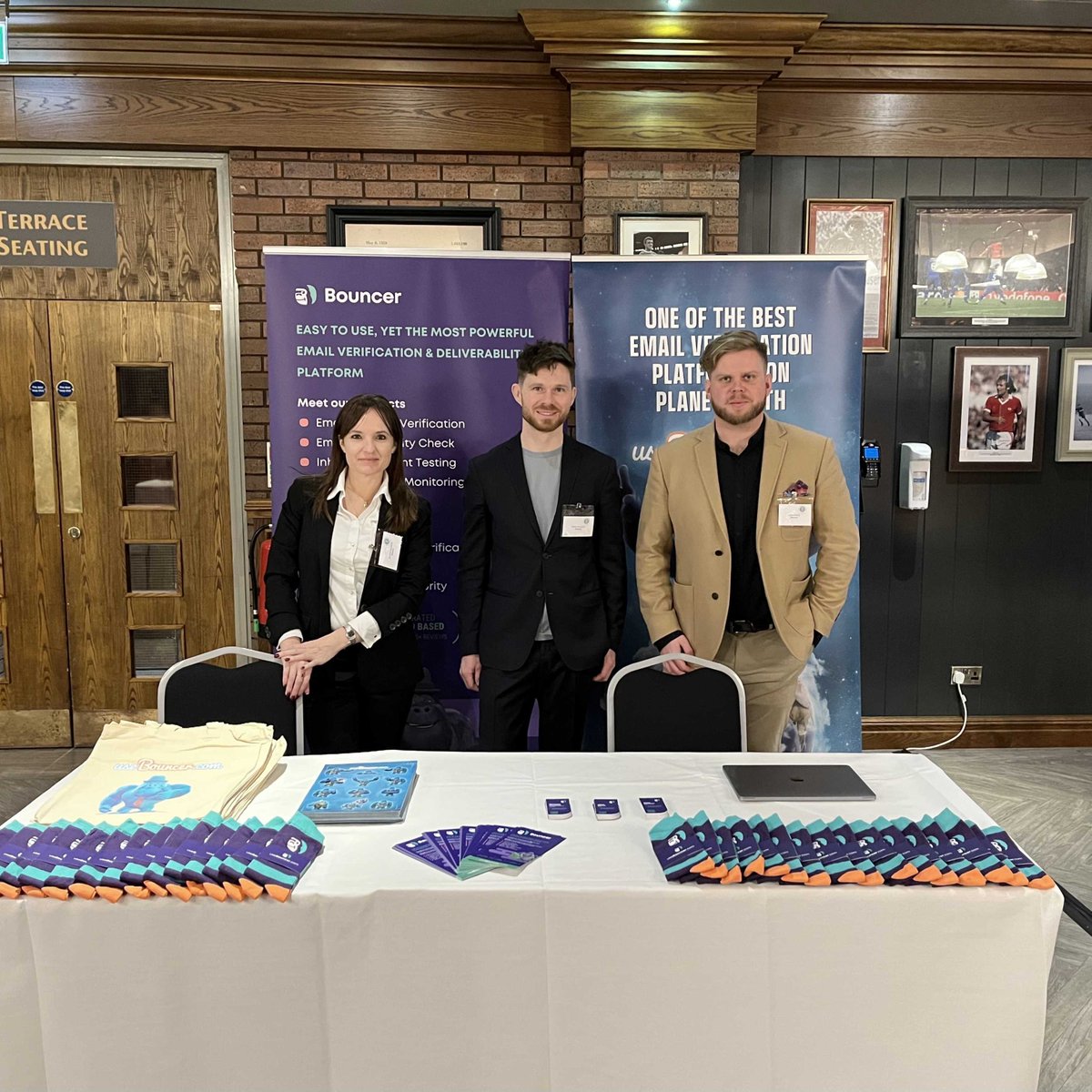 It is so cool to be here in Manchester at The Advanced Email Marketing Conference 2024.

Visit our booth to say hi. You can meet our team there, who will happily discuss deliverability and email list verification 📷