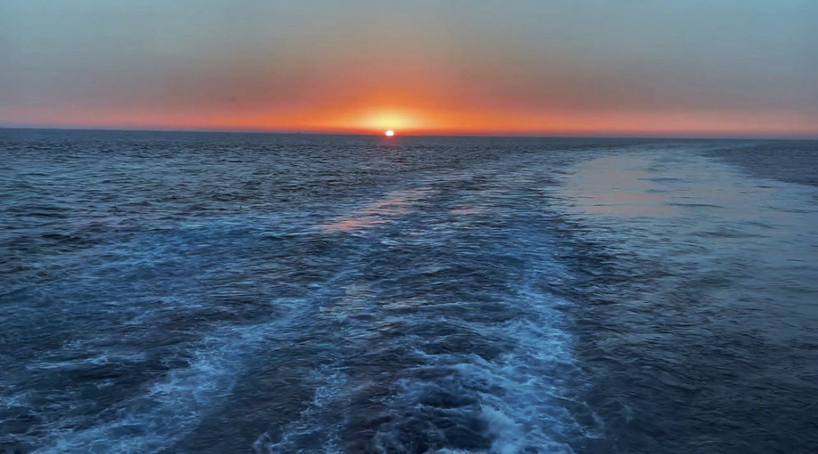sailwithGandM's tweet photo. #wakeviewwednesday We love a wake view but when you get a sunset as well it just elevates the view. This from Marella Voyager somewhere in the Med in July β23 π
ππ
#cruise #vlogger #wakeview #sunsetatsea #marellavoyager https://t.co/BqbmwgZVQc