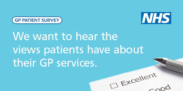 Have you received a GP Patient Survey in the post or by a text invitation? Every year between January and March more than 720,000 people tell us about their local services. If you’ve received a survey, help the NHS by taking part too.