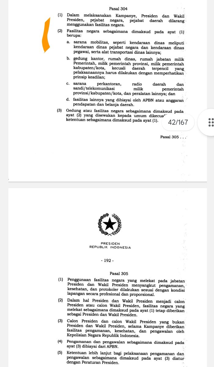 Ya Allah, orang2 ini. Koq bisa ya, membaca UU saja salah, trus disebarkan. Ngotot lagi. Umumnya pendukung 01. 😅 Clear itu, Presiden boleh dukung & kampanye. Sdh sesuai UU. Kalau kalian ndak suka pasal itu, gugat sj ke MK. Aneh aneh saja yg diributkan, kayak baru Pemilu saja.