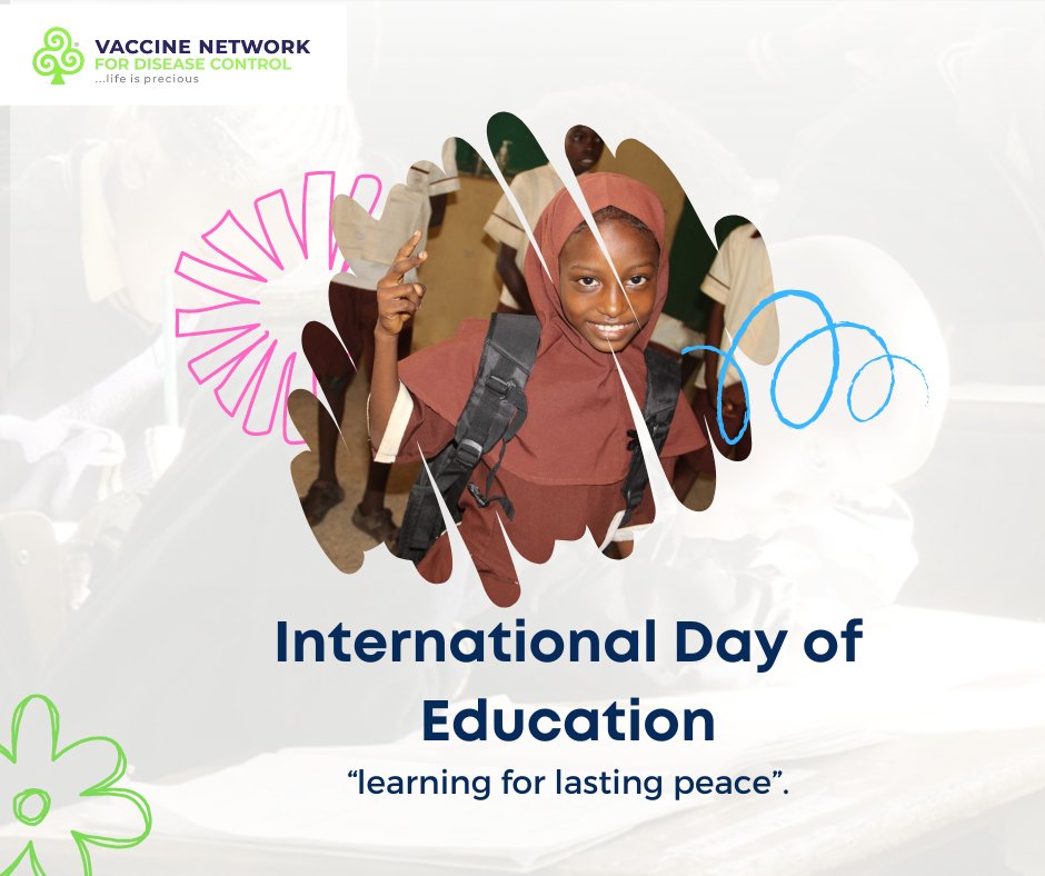 VaccineNet_NG's tweet photo. The path to a promising future begins with education, but millions of children face barriers to learning. 
According to @UN , 244 million kids are out of school, 617 million struggle with basic skills, and 40% of girls in sub-Saharan Africa miss out on secondary education. 
It is time to break the cycle of poverty and ensure everyone's right to education!
#EducationDay #EducationMatters #educategirls #girlpower