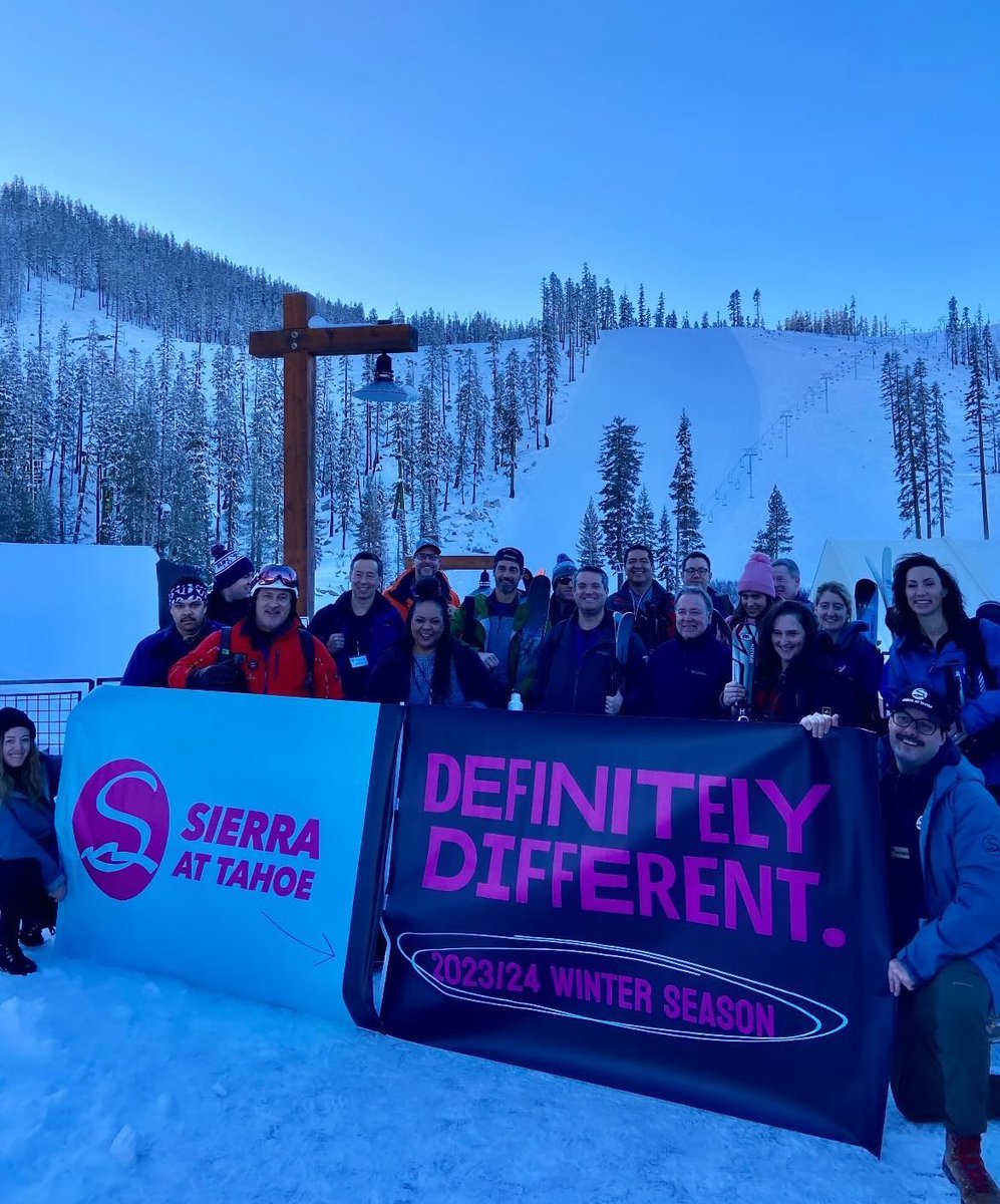 HenryRothenberg's tweet photo. Thanks to the amazing folks @Sierra_at_Tahoe for being such incredible host for day 2 of #OSSTahoe!
.
.
.
#DefinitelyDifferent #VisitLakeTahoe @Visit_LakeTahoe @CaliforniaSnow #SkiCalifornia https://t.co/vmywLAhJhY