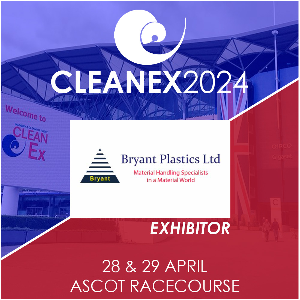 Laundry_Today's tweet photo. #CleanEx2024๐
Introducing the exhibitors!
At @bryant_ltd we manufacture a vast range of plastic material handling equipment and are the largest supplier of Plastic laundry/linen cages in the UK. https://t.co/e2Wufg5kqS