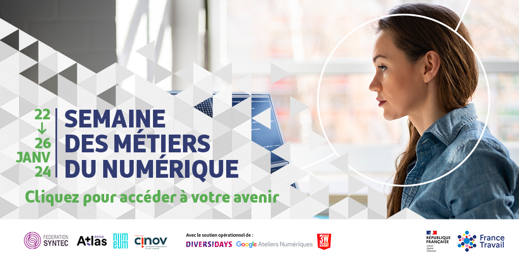 [#Numérique ] <a href="/FTravail_NA/">France Travail Nouvelle-Aquitaine</a> #Limoges joue les prolongations de la semaine du numérique et accueille la DiSI de la <a href="/dgfip_officiel/">Direction générale des Finances publiques</a> lundi 29 janvier pour présenter les métiers : exploitation, développement, ... 
Inscription sur :  mesevenementsemploi.pole-emploi.fr/mes-evenements…
#COBOL #Java #mainframe