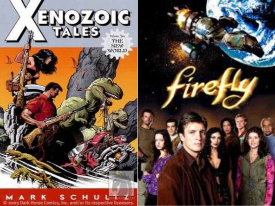 I would like a TV series based on Mark Schulz's comic, akin in spirit to the 'Firefly' TV series, featuring intriguing and quirky characters, with whom every viewer can, to some extent, relate to.