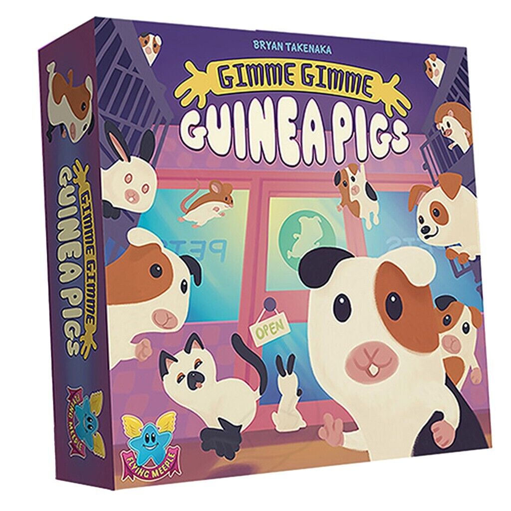 Spiral_Galaxy's tweet photo. Elevate your game selection with Gimme Gimme Guinea Pigs! A fast-paced and fun real-time game. Easy to learn and an adorable theme โ this card game is a must-have in your store!๐พ
https://t.co/sh81m6iCJP
#boardgames #tabletopgames #retailwin #gameon #retailrevolution https://t.co/usZRhKe6rK