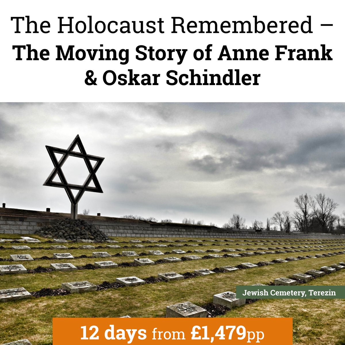 Tracing the story of Anne Frank, join us on this tour alongside a Specialist Guide. We visit Auschwitz-Birkenau, Terezin, and the Oskar Schindler Factory, discovering the bravery of Schindler and the resilience of those who faced unthinkable horrors >> ow.ly/pNxG50QrKpM
